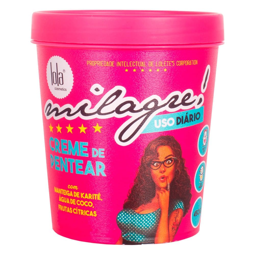 Creme De Pentear Lola Milagre 450g