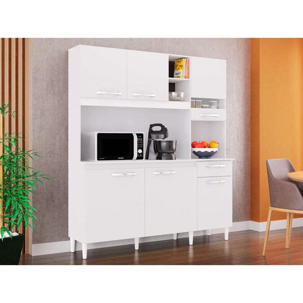 Kit Cozinha 6Pts Barbara Branco