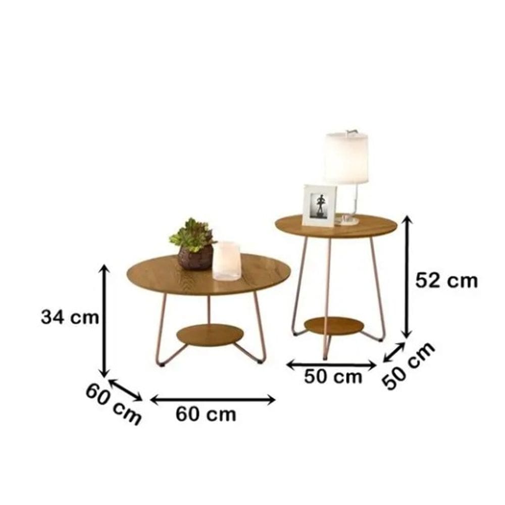 Conjunto mesa de centro LIZ FREIJO