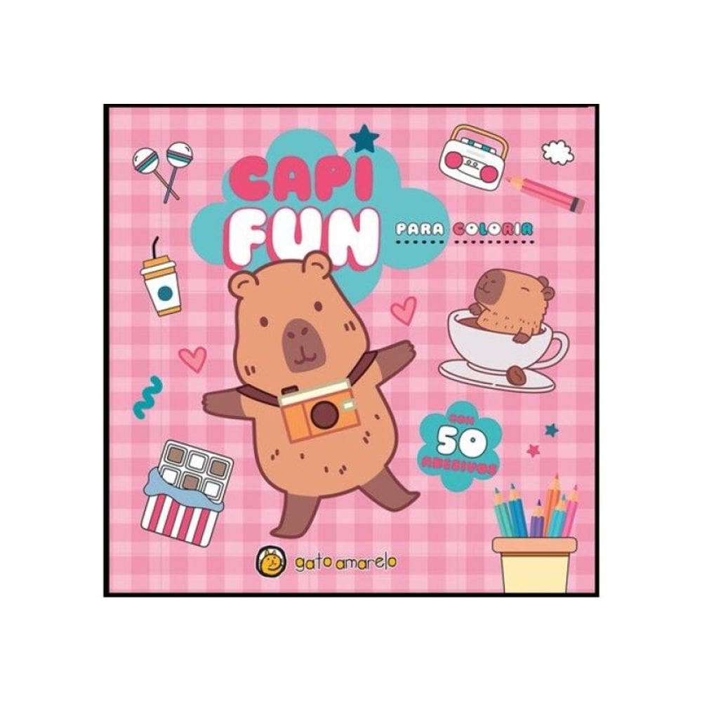 Capi Cute Para Colorir