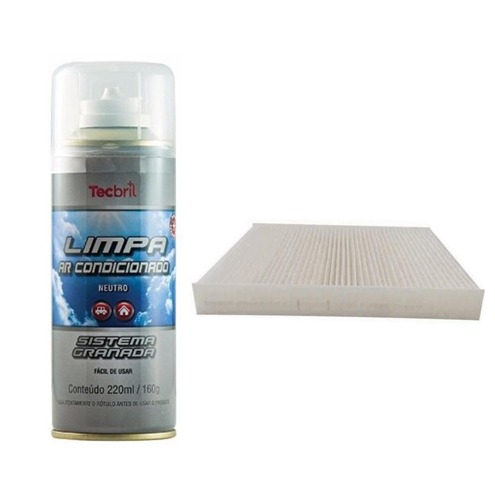 Kit Troca Filtro Ar Condicionado + Higienizador Vera Cruz 2007 a 2011