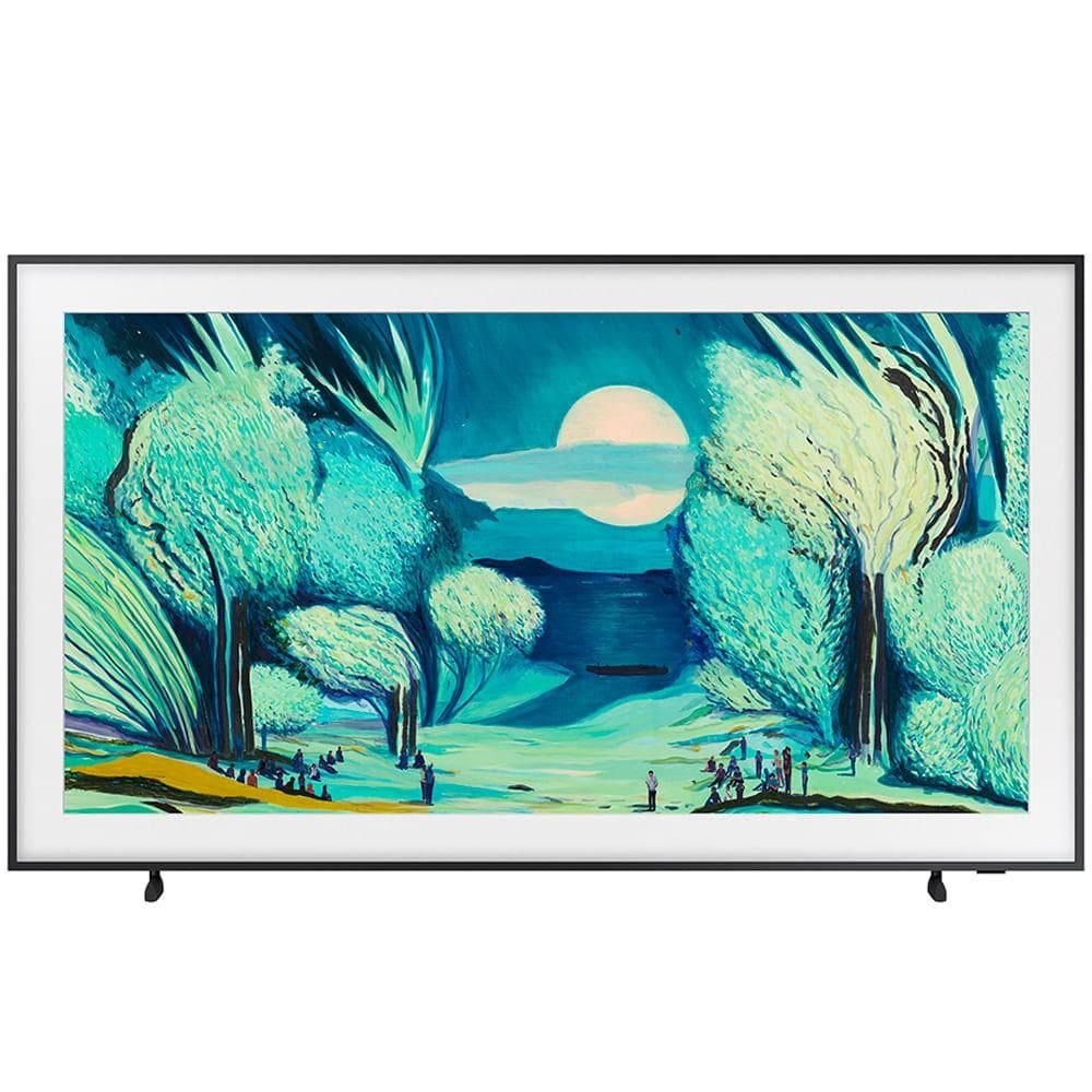 Smart TV Samsung Vision AI 43” Polegadas QLED 4K LS03F 2025, The Frame, Processador com AI e Alexa Integrada