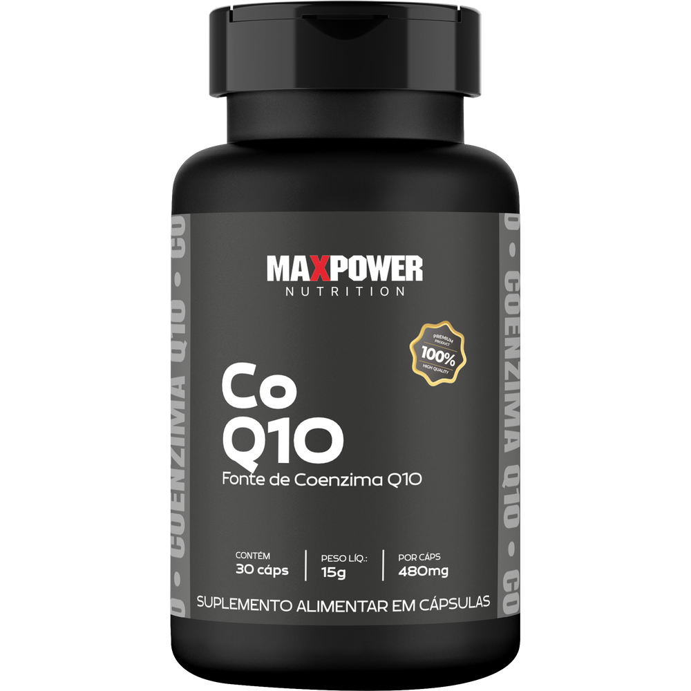 Coenzima Q10 Max Power Co Q10 30 Cápsulas 480mg