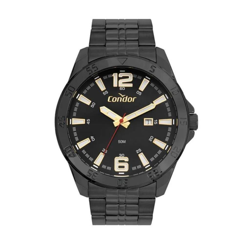 Relógio Condor Masculino Ref: Co2115Nch/4P Oversized Black
