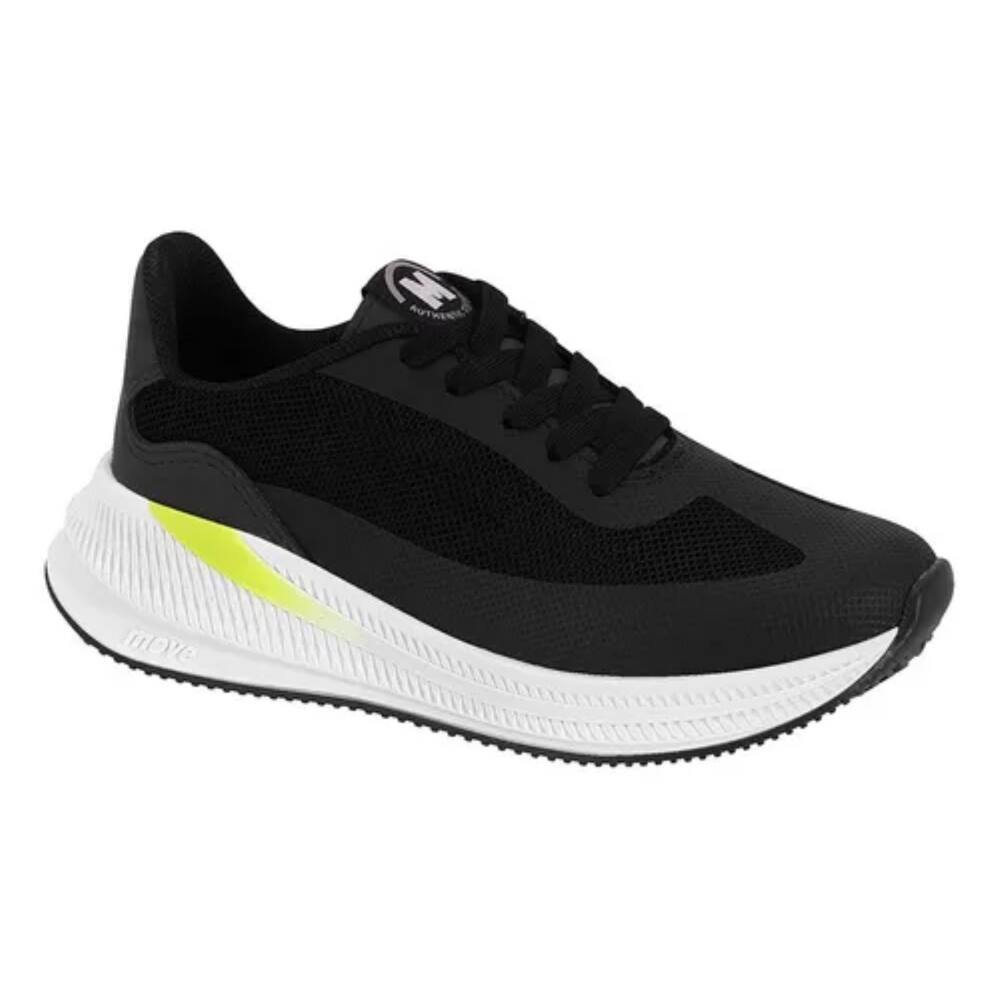 Tênis Molekinho Meninos Respirável  Preto Ultra Leve