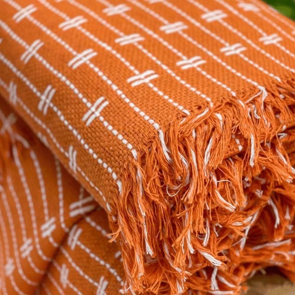 Manta Para Sofá Grande De 2 E 3 Lugares 2,50x1,80 Gigante Capa Protetor De Sofa E Cama  Laranja C-bran