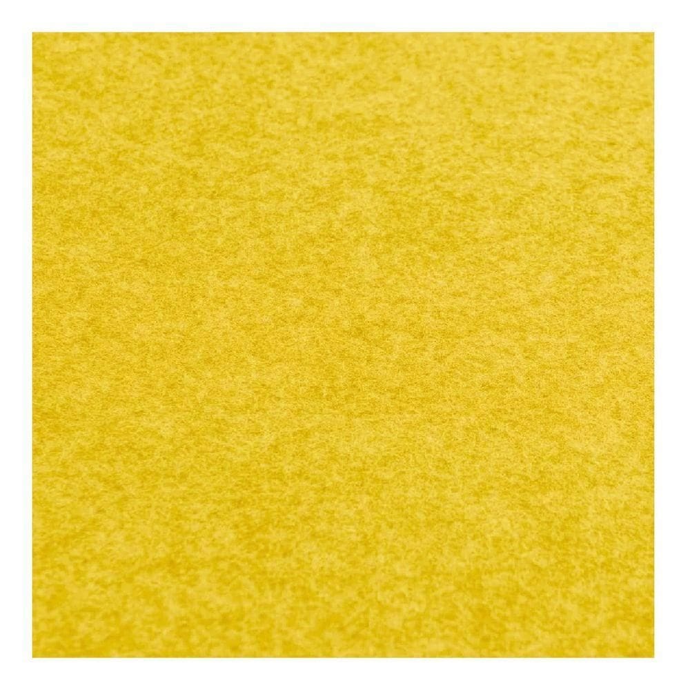 Carpete Para Forração Forro Chão Festa Ambiente 2,00x3,50 Amarelo Canario