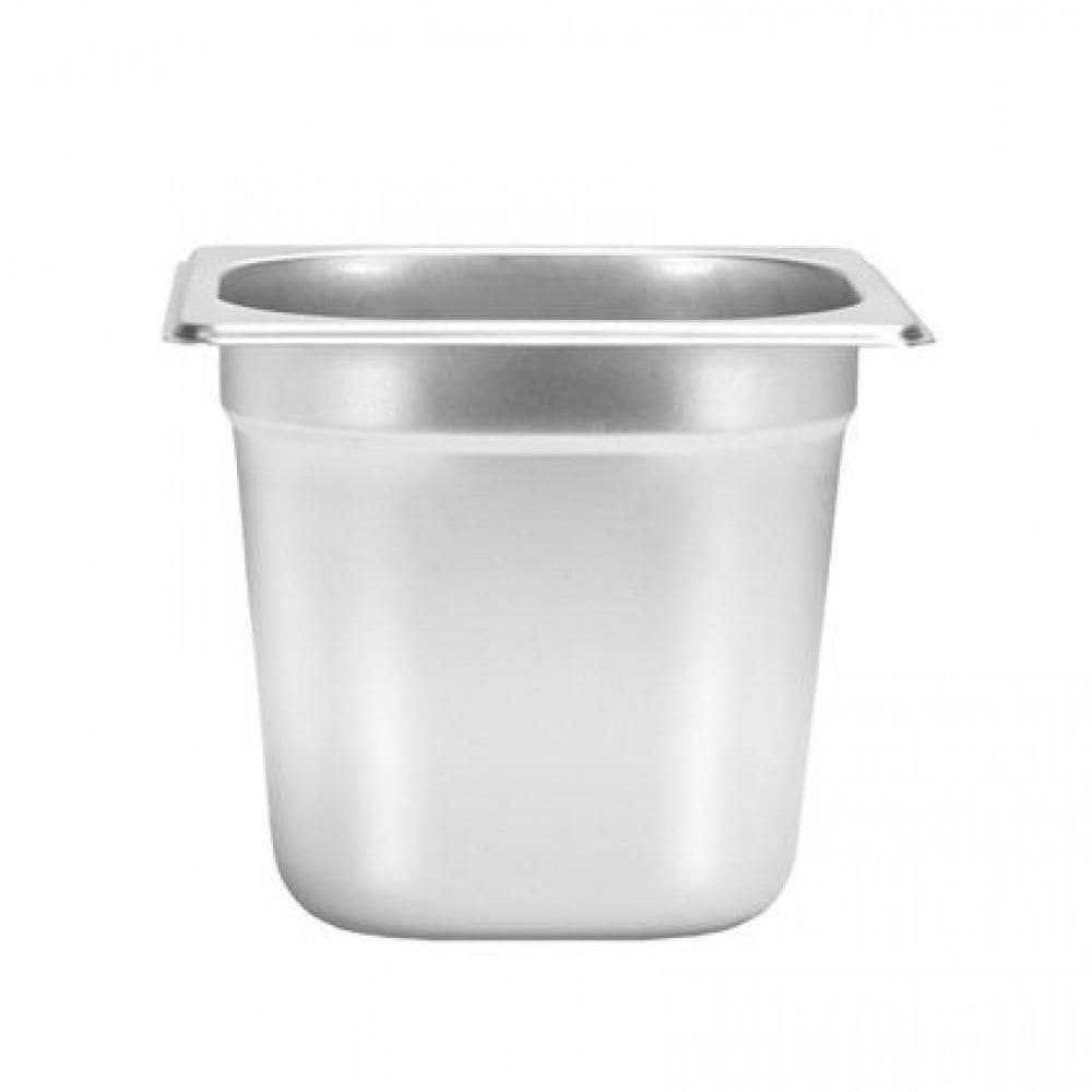 Kit 12 Cubas Gastronomica Inox Gn 1-6x150 Com Tampa Brasinox