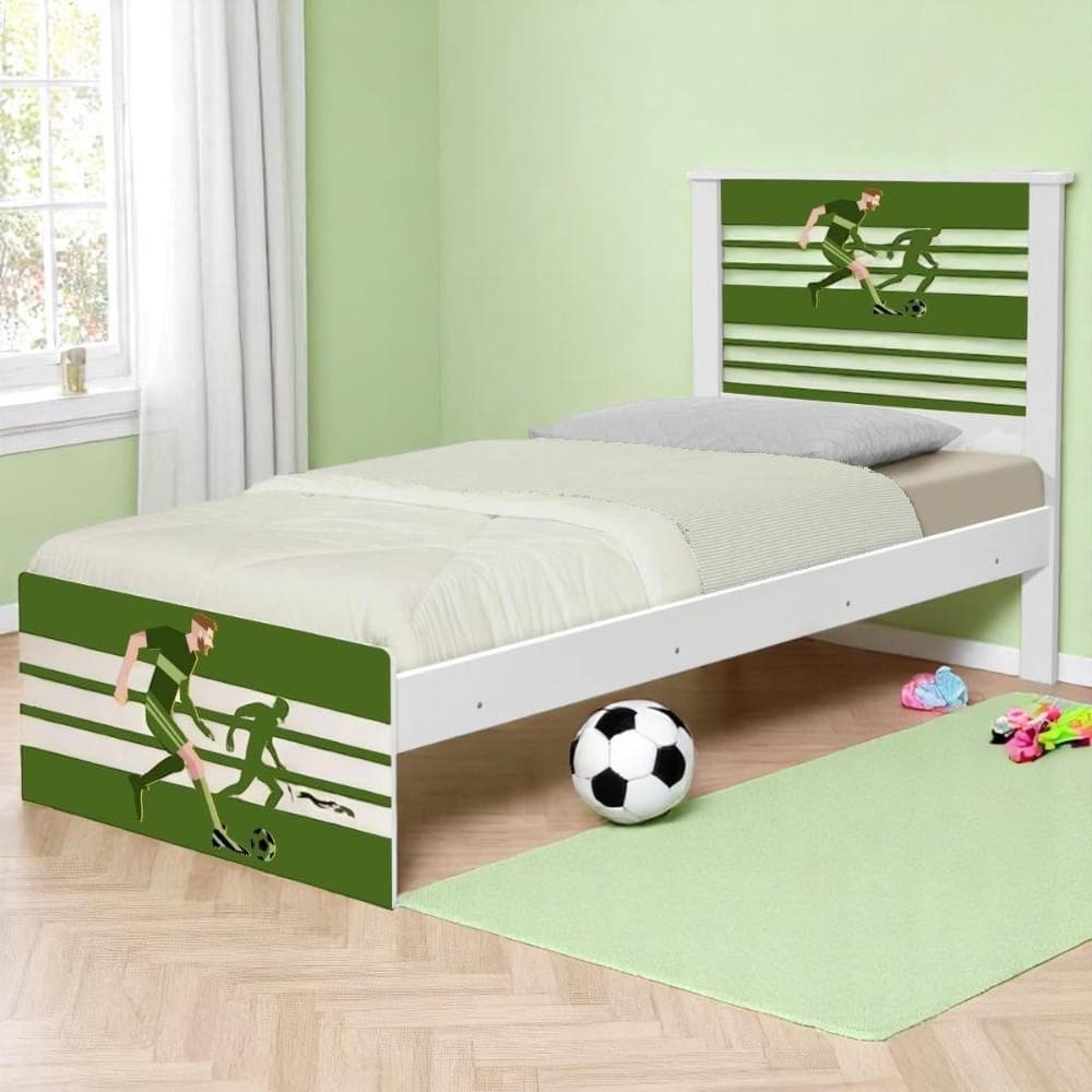 Bi Cama Juvenil Zap Futebol Jogador com Colchões