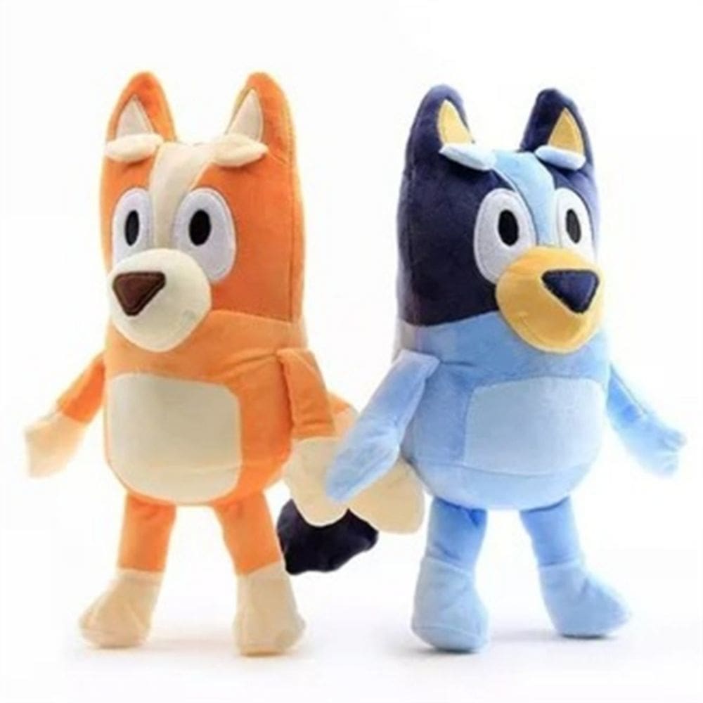 Boneca de pelúcia Bluey e Bingo 28cm Disney Junior