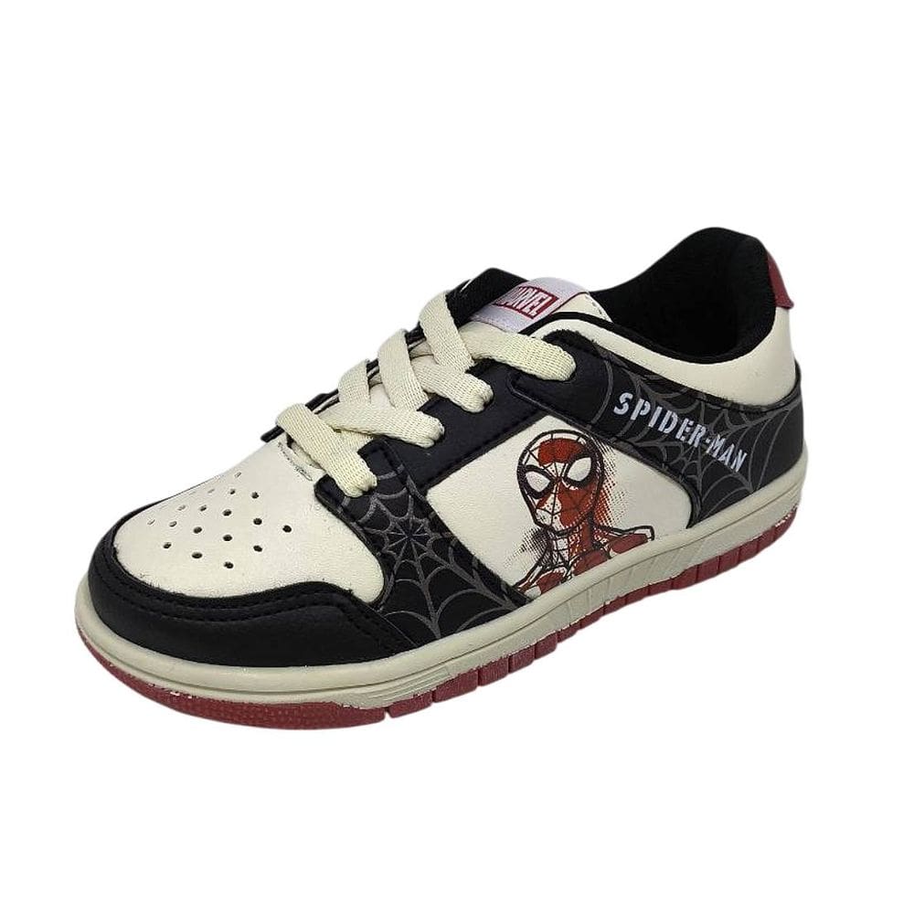 Tênis Infantil Menino Homem Aranha Macio Respirável Disney