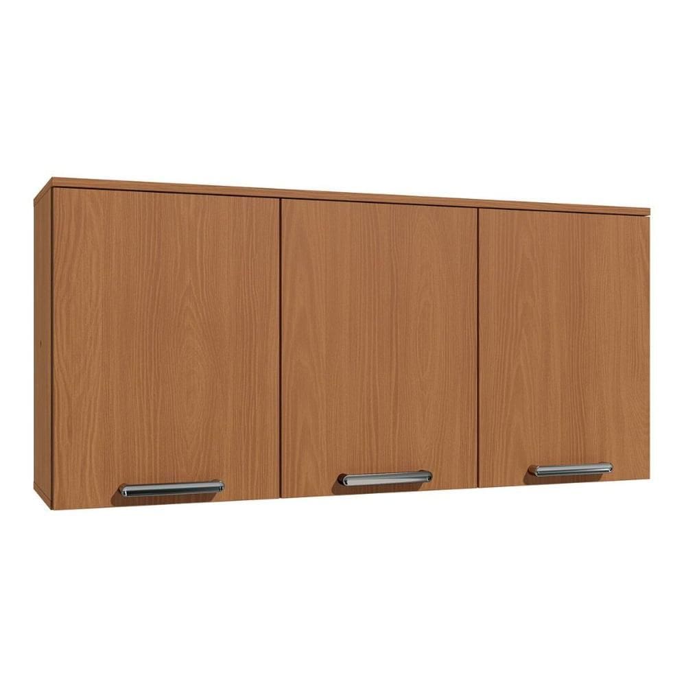 Armário Aéreo p/ Cozinha Linna T733 c/ 3 Portas 120cm Canela - Kappesberg