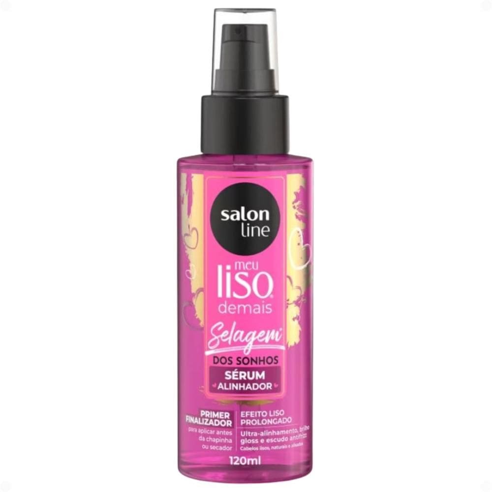 Sérum Alinhador Salon Line Meu Liso Selagem Dos Sonhos 120ml