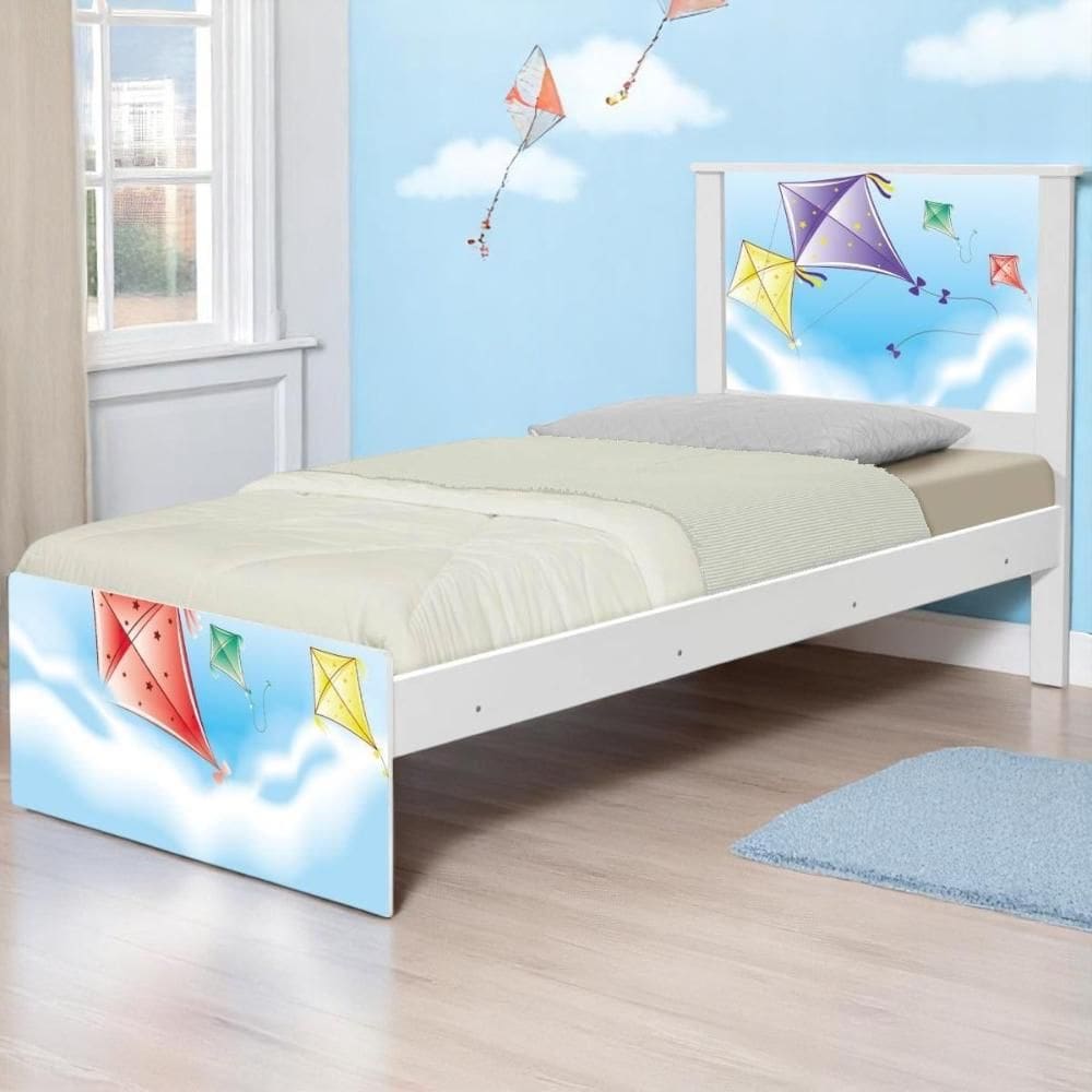 Cama Juvenil Zap Pipas com Colchão