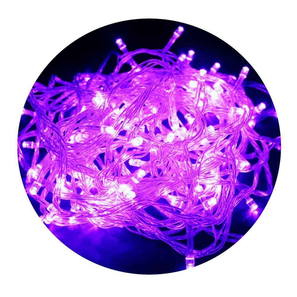 Pisca Pisca Enfeite de Natal com 100 Leds com 8 funções 127V