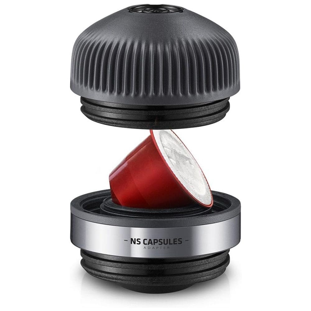 Adaptador de Cápsulas para Mini Máquinas de Café Portátil Compatível com Cápsulas Nespresso, WACACO NANOPRESSO NS ADAPTER FBA, Preto