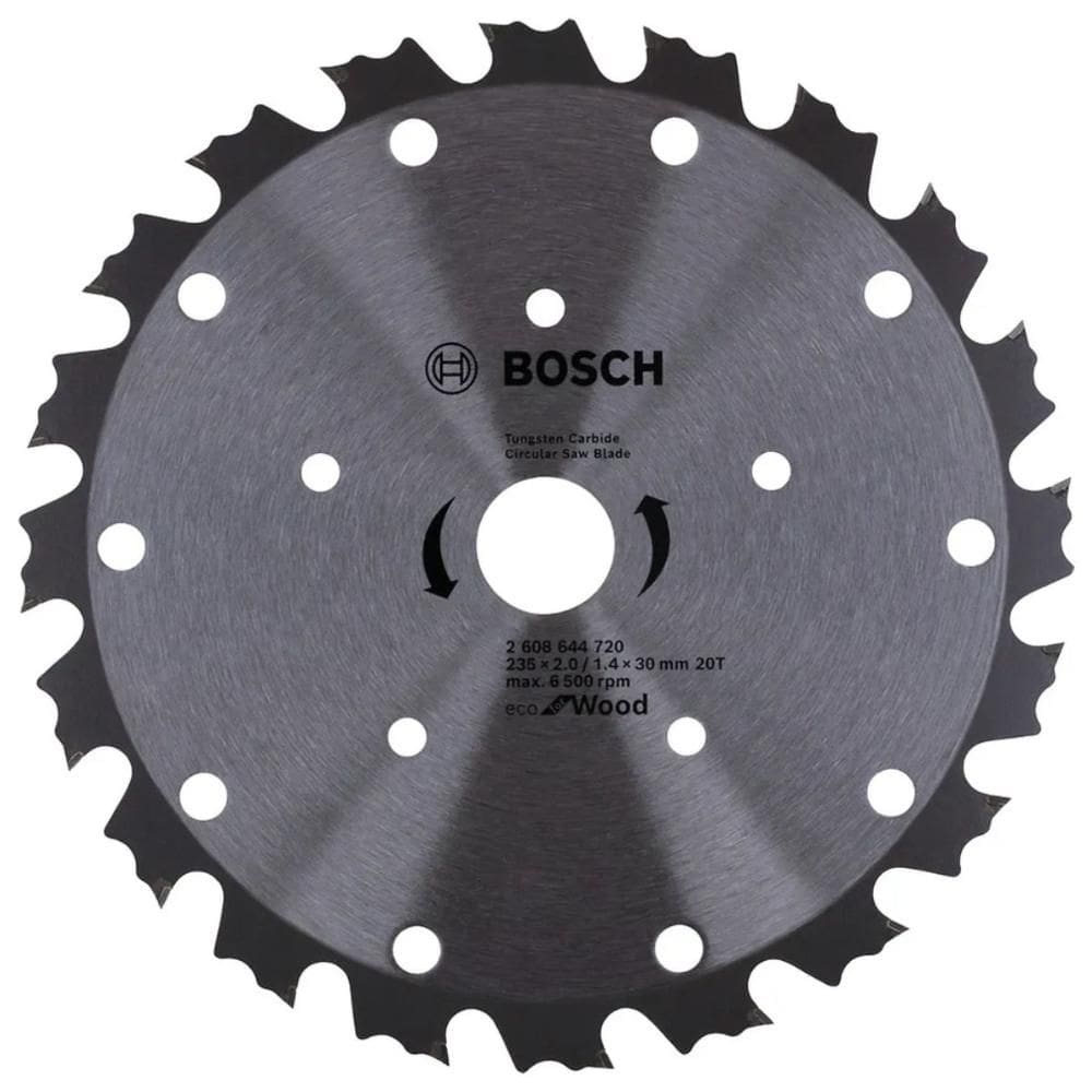 Disco de Serra Bosch Coolteq 235x2 / 1.4x30 mm 20T Prateado