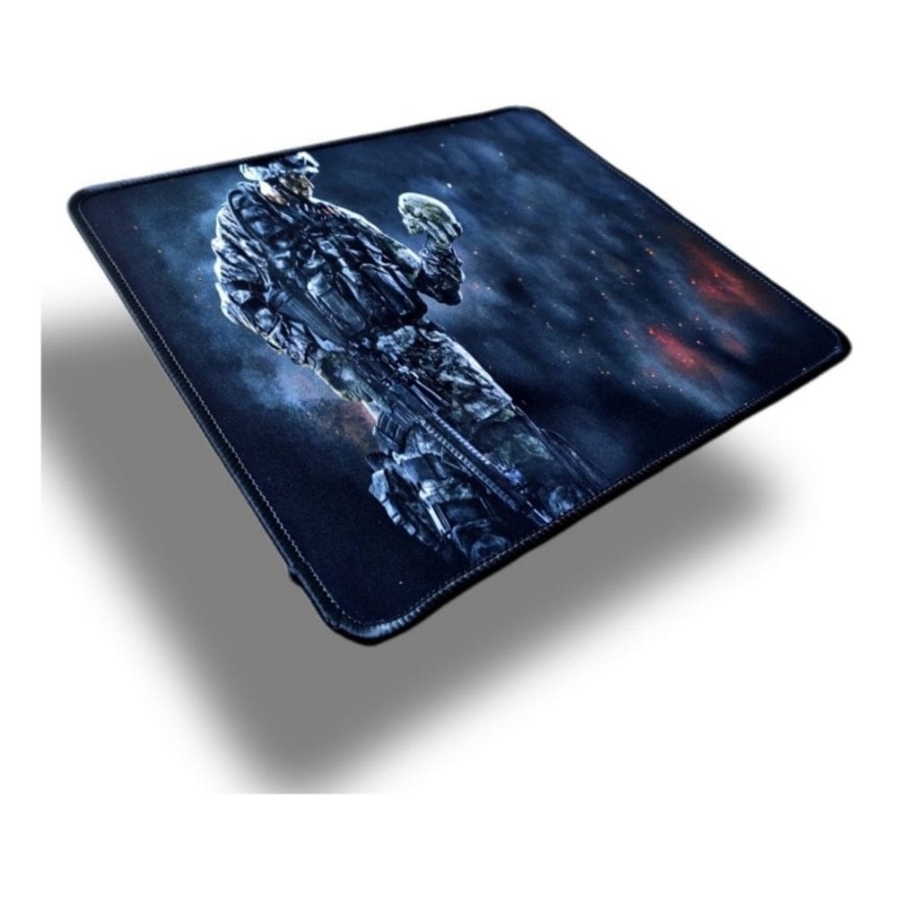 Mouse Pad Gamer R&C MOD 7 Design 30x25cm Tapete costurado