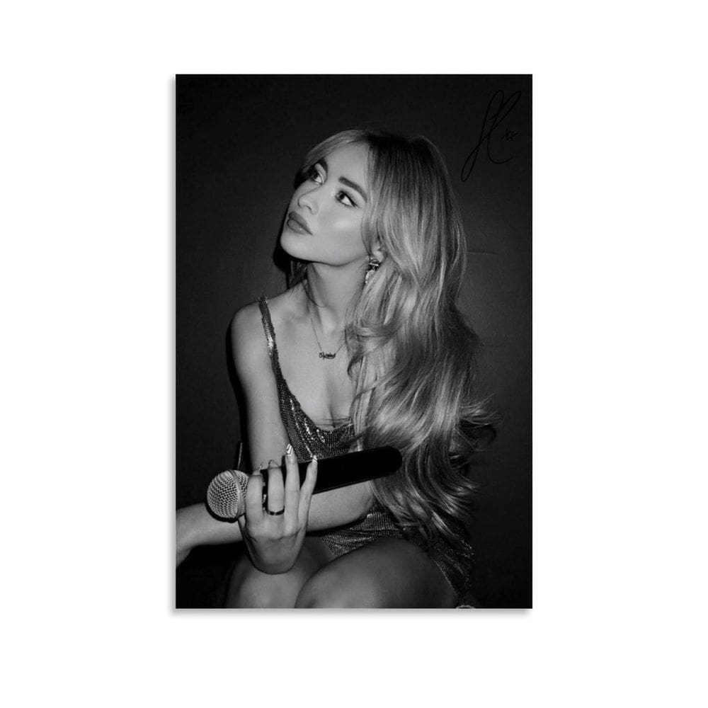 Pôster GOLLO Sabrina Carpenter para sala 40x60cm sem moldura