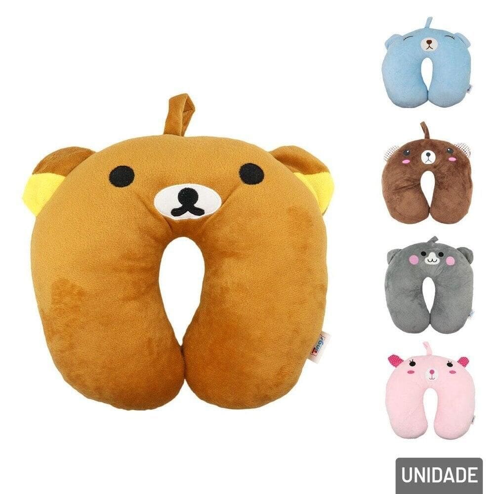 Almofada de Pescoço Poliéster Animais - Tudo em Caixa