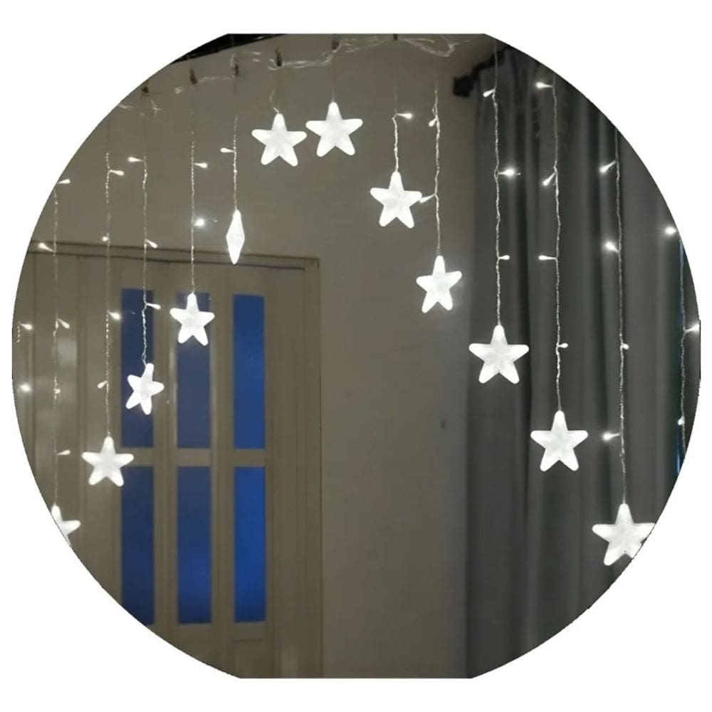 Cortina Garland Lights Curtain Waterfall Christmas Piramide 3m