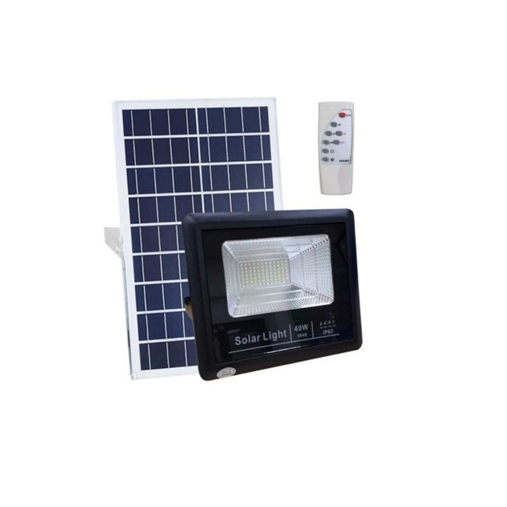 Painel solar de luz solar 60W com controle remoto IP67 Waterproo