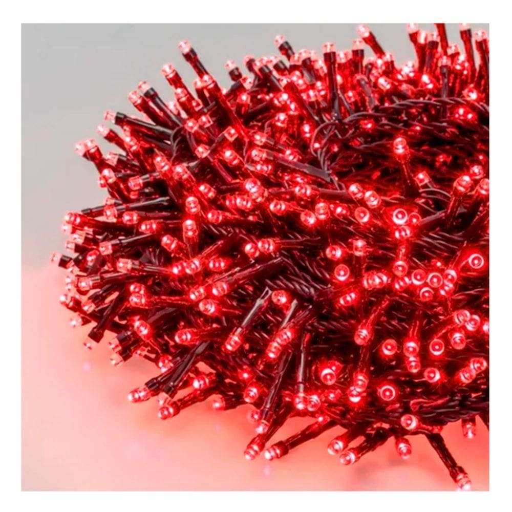 LED Garland Lights 500 Red para eventos de Natal e casamentos
