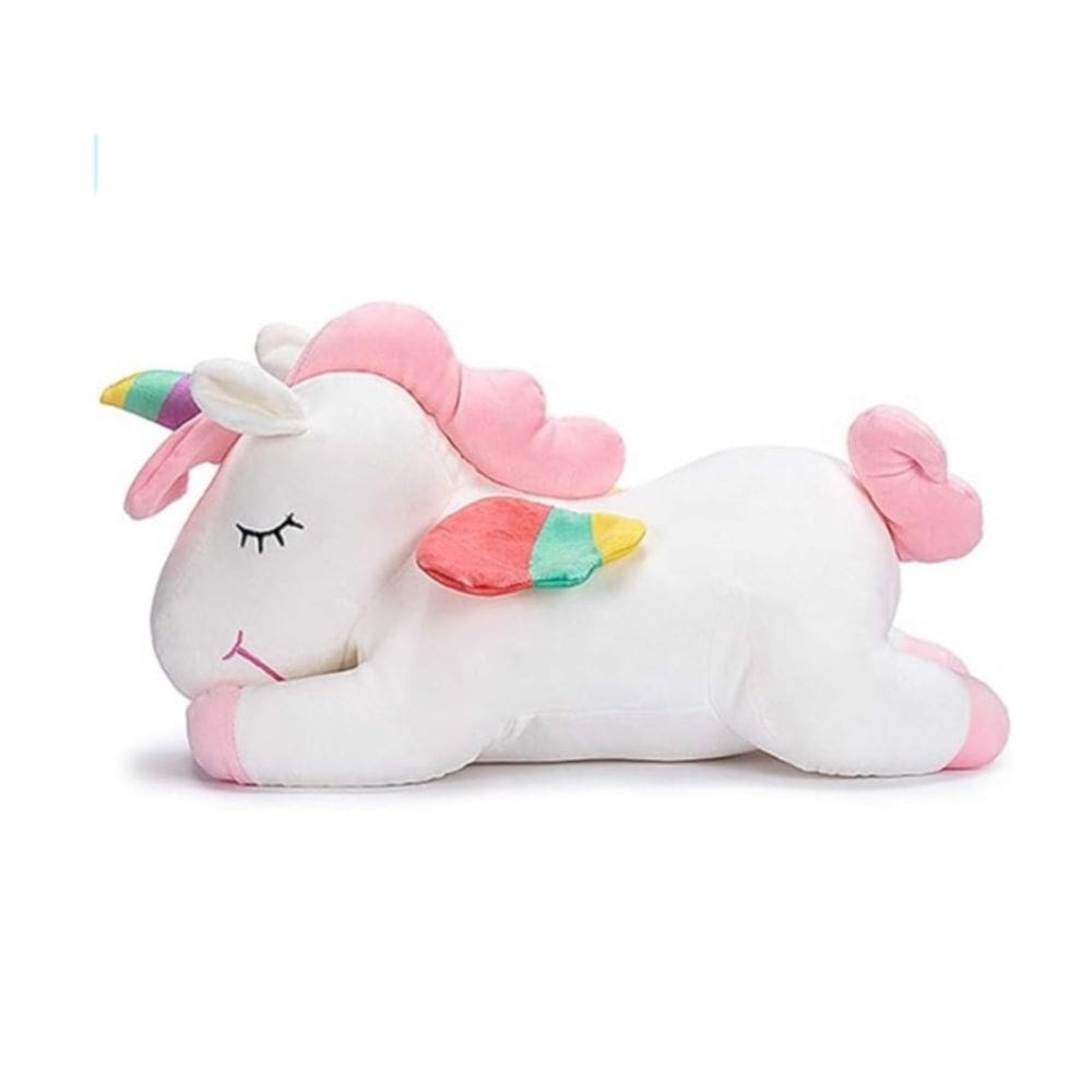 Brinquedo de pelúcia Unicorni Plush 25 cm branco Kawaii Quality