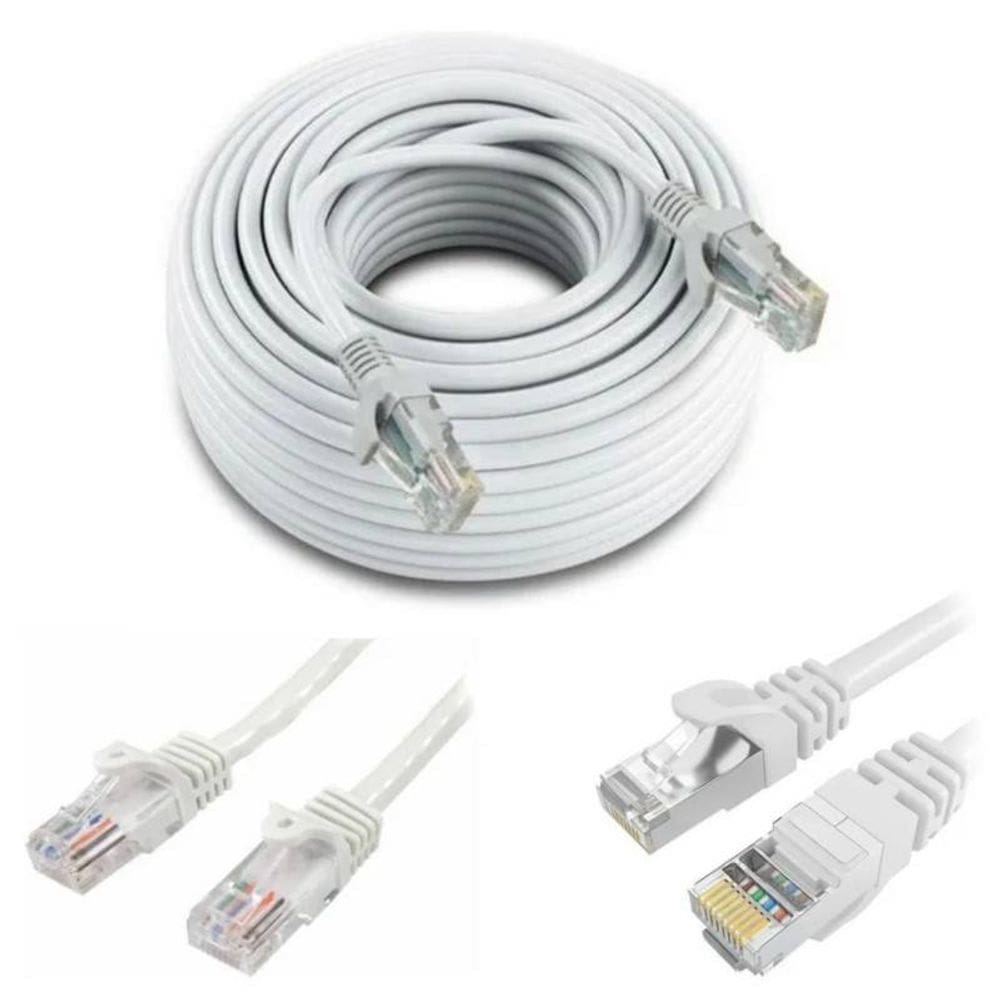 Cabo de rede Lan Rj45 Cat 5e 10m