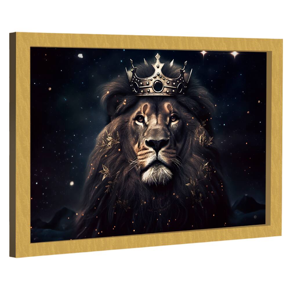 Quadro Decorativo O autêntico Rei Leão