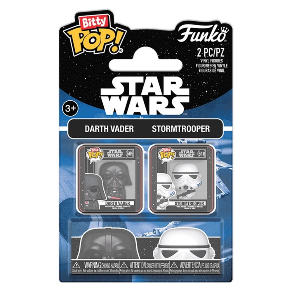 Funko Bitty Pop Star Wars Darth Vader & Stormtrooper 2pack