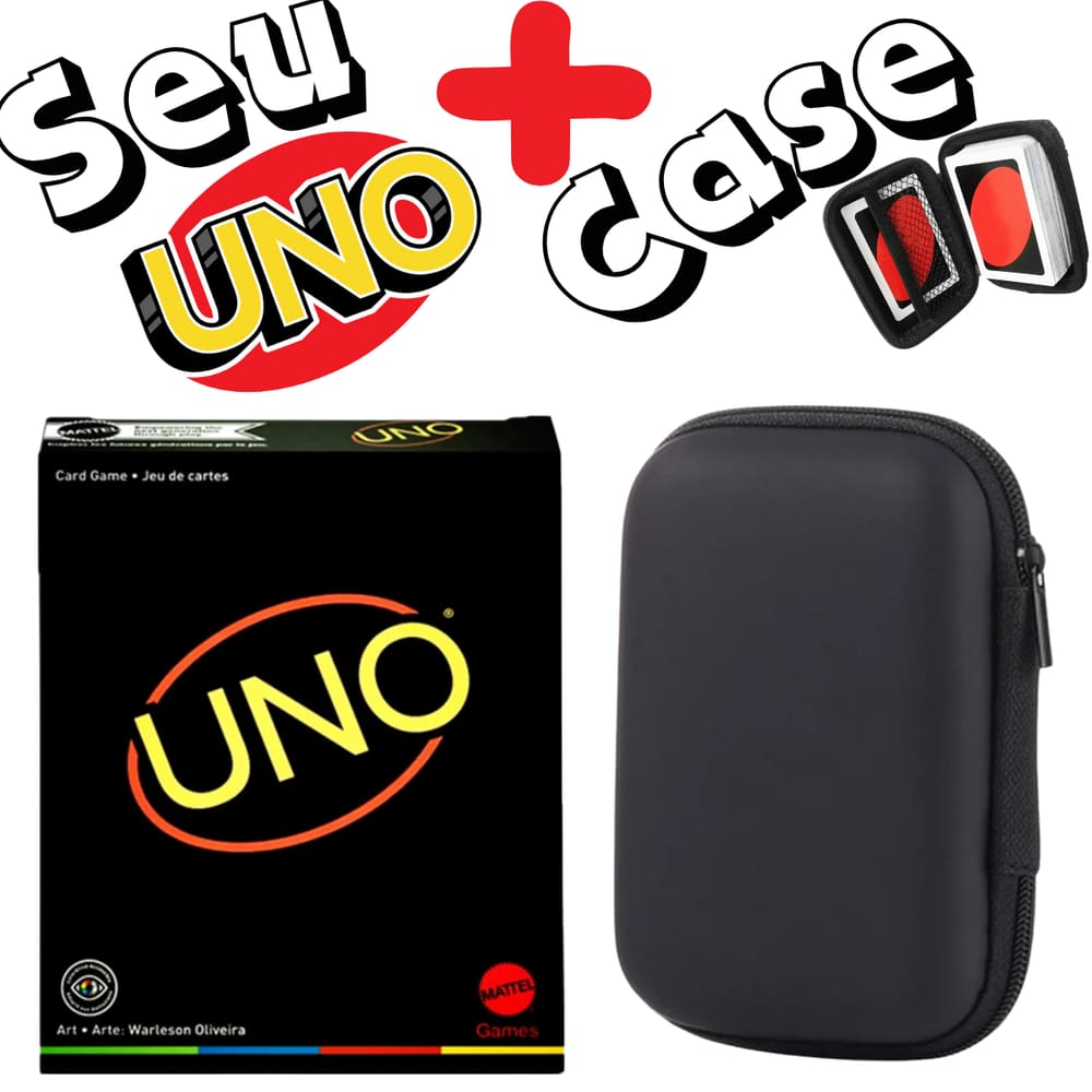 Kit Case + Jogo de Cartas - Minimalista
