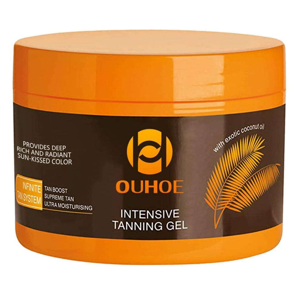 Gel bronzeador Bupposes 2024 Acelerador de bronzeamento 150g
