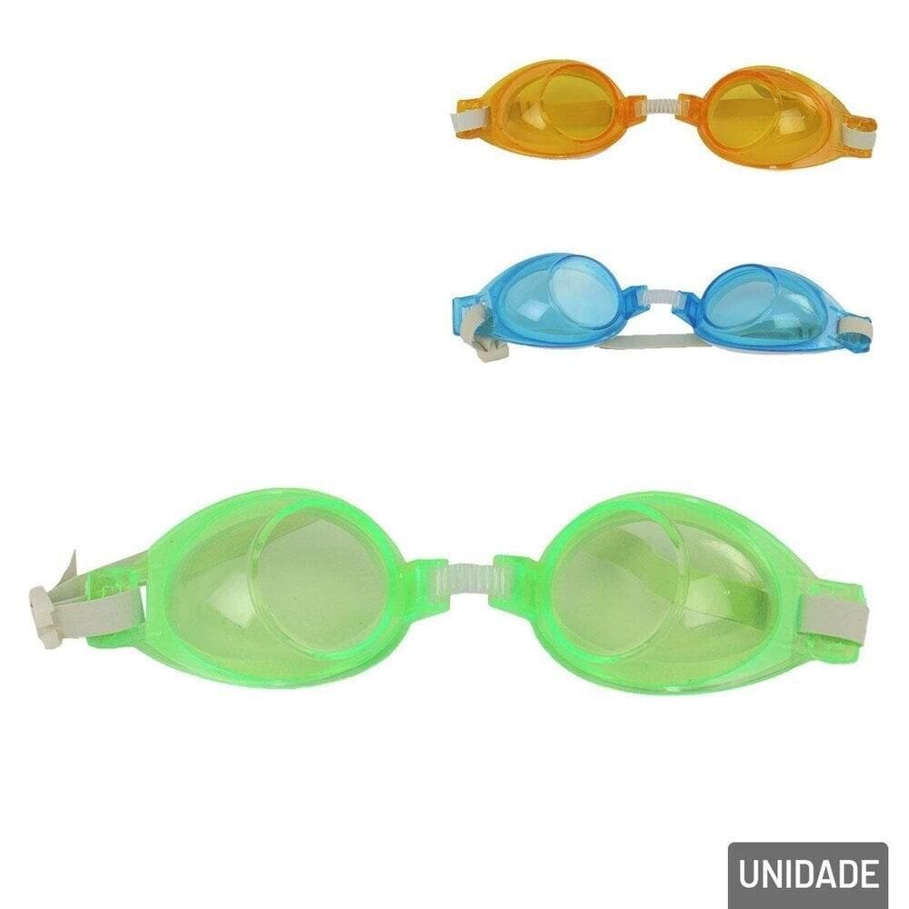 óculos de Natação Infantil Translúcidos Color - Tudo em Caixa