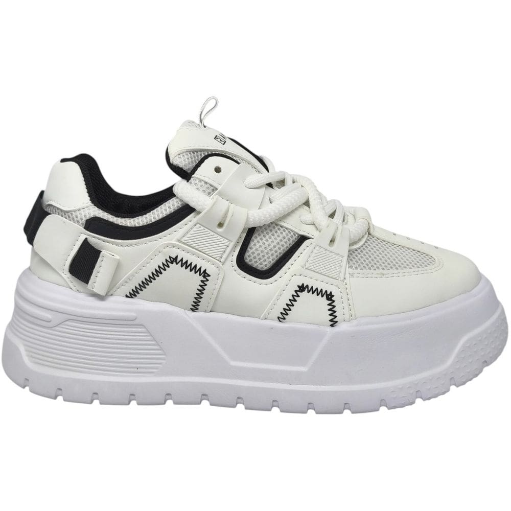 Tênis Feminino Casual Moderno Dia a Dia Passeio Trabalho Street Urban Style Flat Form Confort Ramarim 2576231
