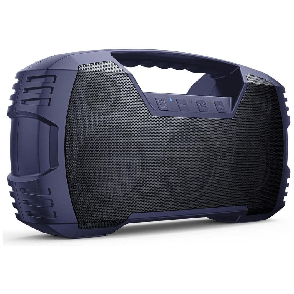 Caixa de Som Bluetooth Portatil a Prova d IPX7 com 32H de Reprodução e Microfone Embutido, HOUL ZALLEE E86, Azul Escuro