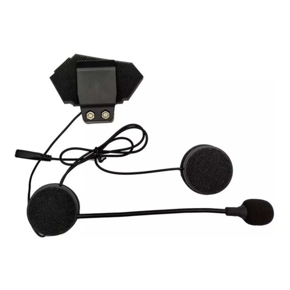 Fone de ouvido para capacete de motocicleta Fone de ouvido Bluetooth Lcalla Mp3