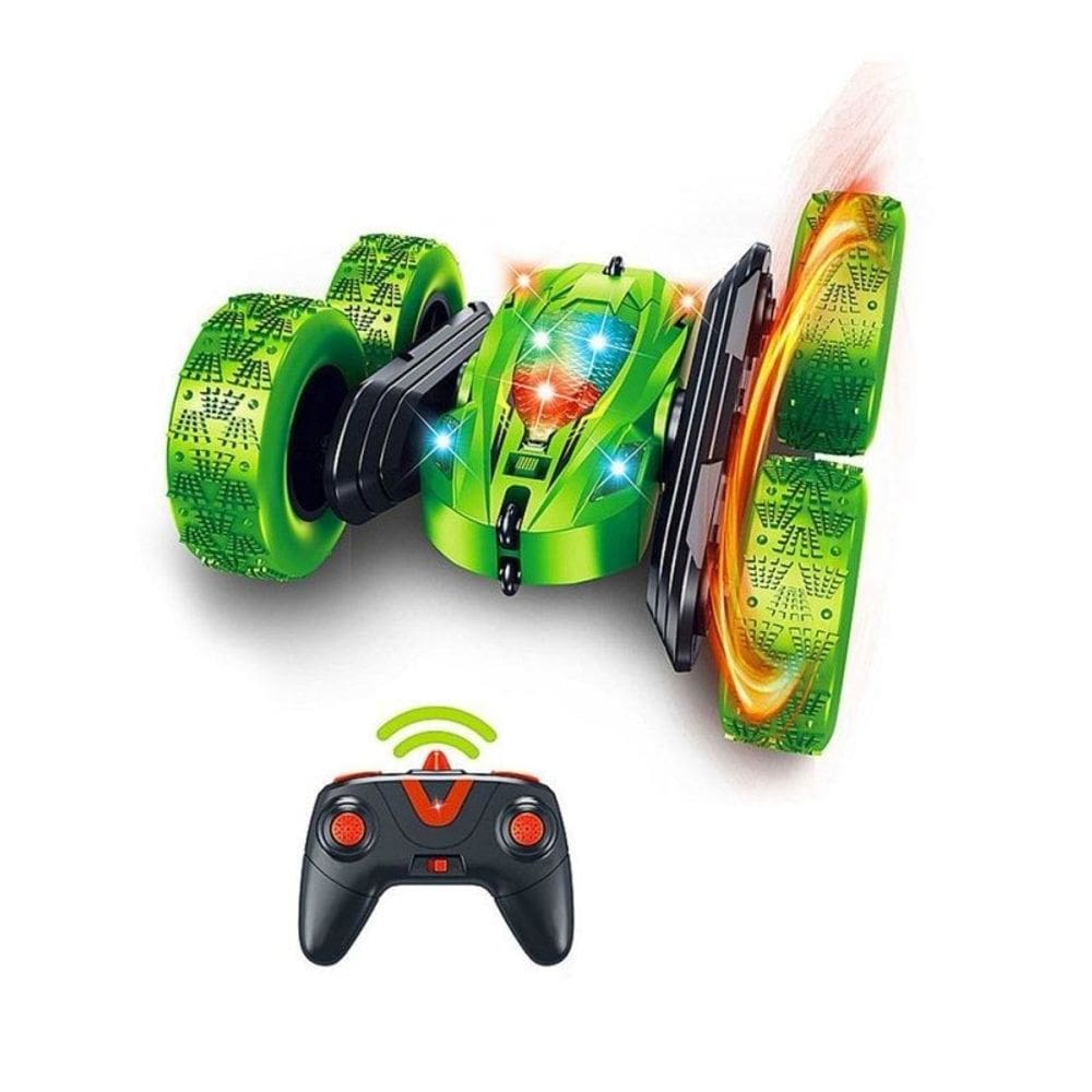 Controle remoto Car Car Crazy Car Full LED 360° Verde