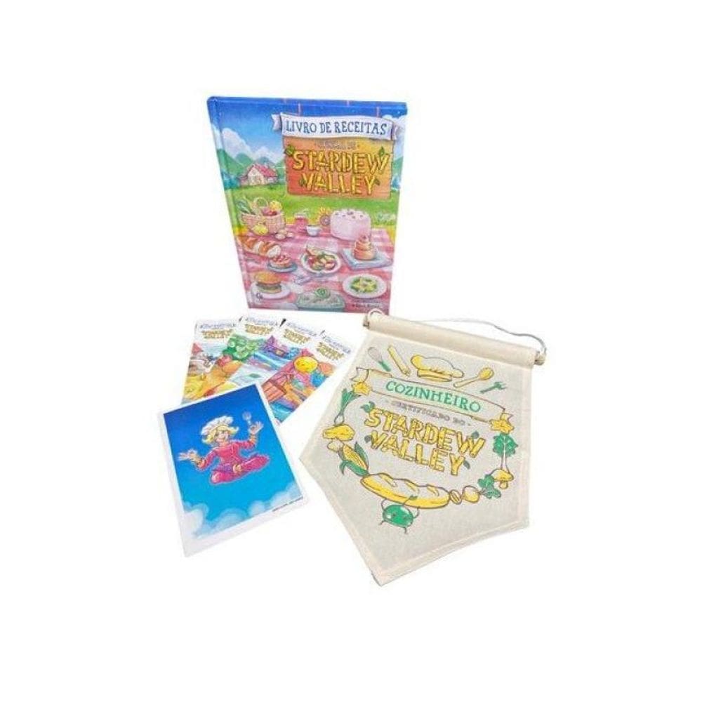 Livro De Receitas Oficial De Stardew Valley - Capa Dura (Acompanha Flâmula)