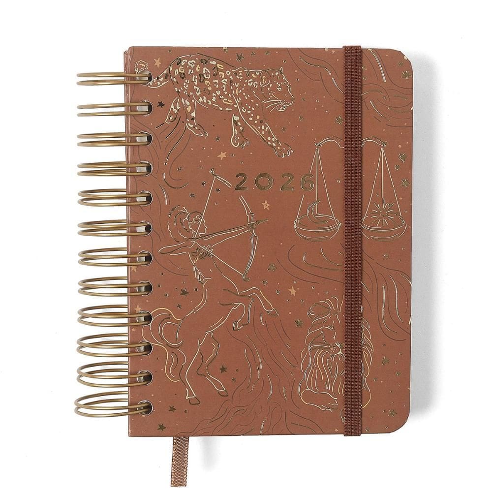 Agenda planner diária 11,5x16 Origens Terra 2026 - Cicero