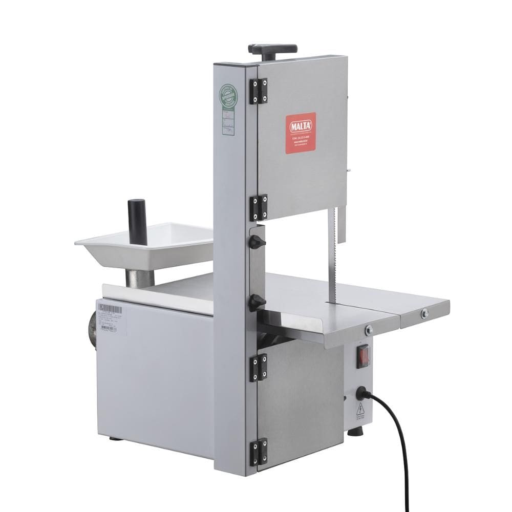 Serra Fita 1,54m Branca Mesa Inox c/ Moedor Boca 5 1/3 cv Bivolt 1063 - Malta