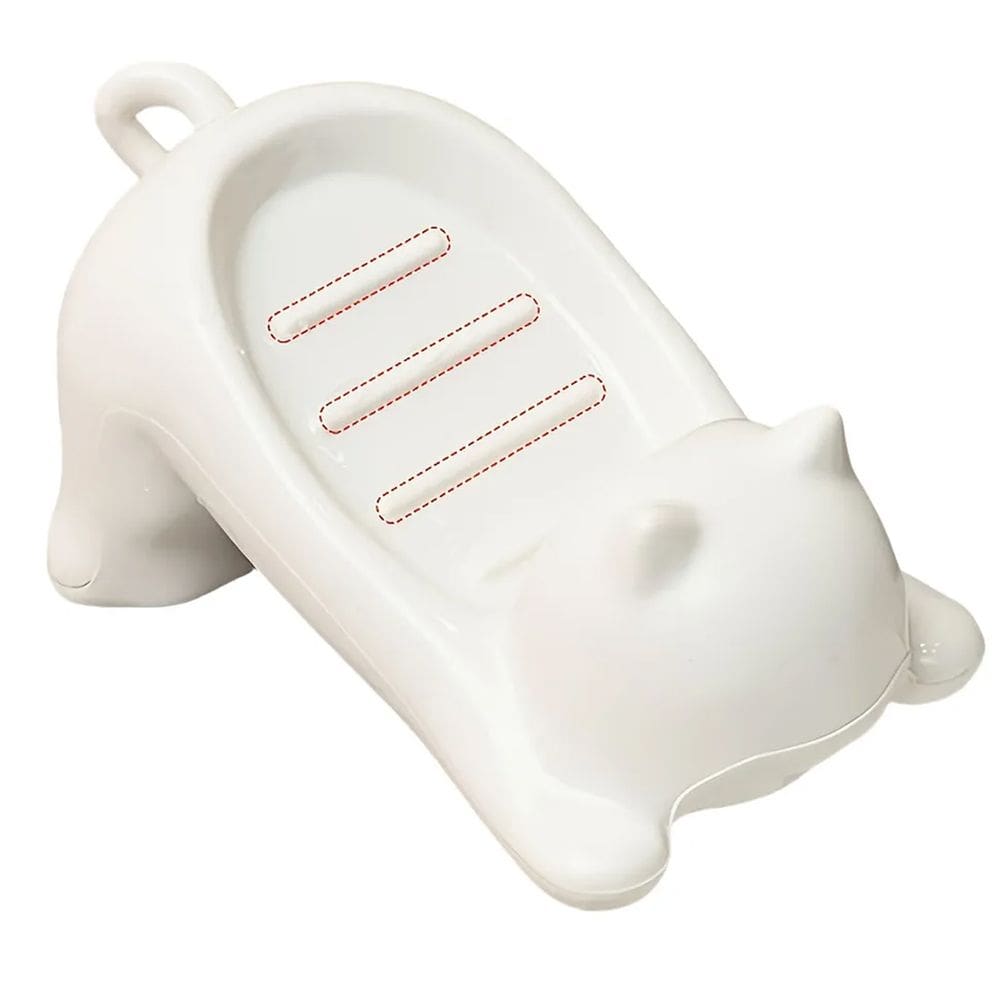 Saboneteira Porta Sabonete Gatinho Gato Lavabo Banheiro Box Bancada Pia Mesa Decoraçao Enfeite Divertido