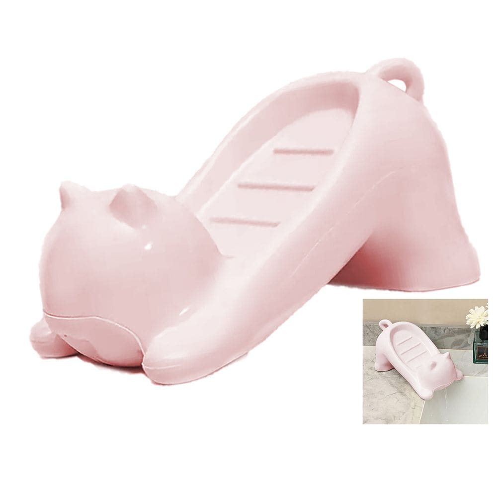 Saboneteira Gato Gatinho Porta Sabonete Banheiro Box Pia Lavabo Bancada Mesa Drenagem Antiderrapante Enfeite Decoraçao