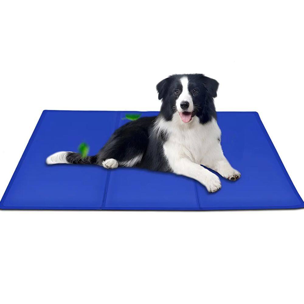 Tapete Refrescante Gelado Cachorro Cao Gato Pet Animais Estimaçao Verao Sol Dias Quente Colchonete Macio Confortavel