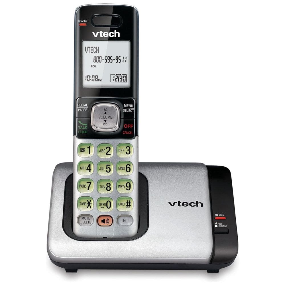 Telefone sem fio com Identificação de Chamadas, Chamada em Espera, 110v, VTECH CS6719, Vermelho