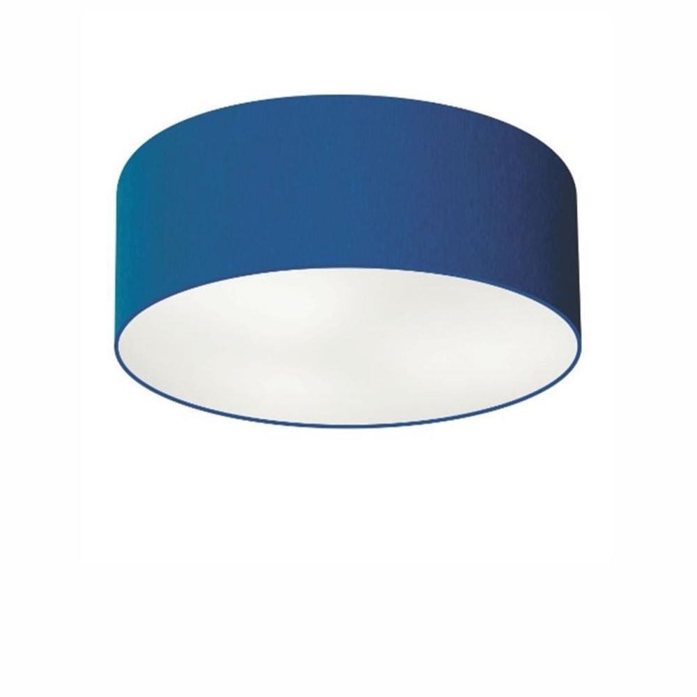 Plafon de Sobrepor Cilíndrico SP-3046 Cúpula Cor Azul Marinho