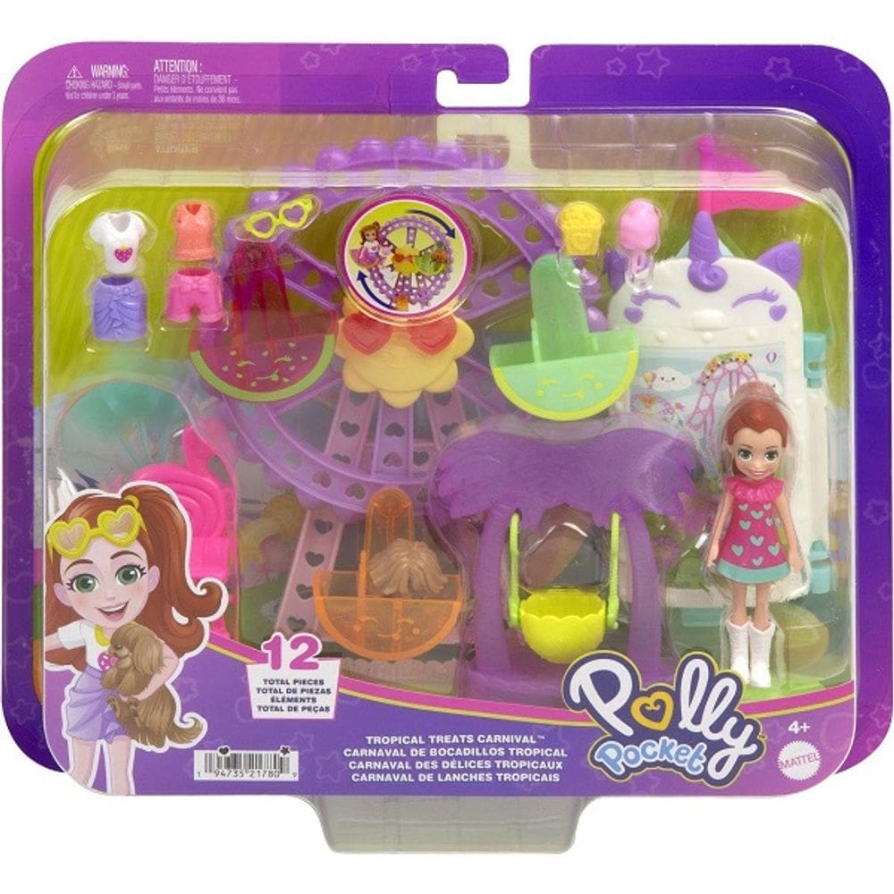 Polly  Playset Carnaval Doce Mattel HWP25