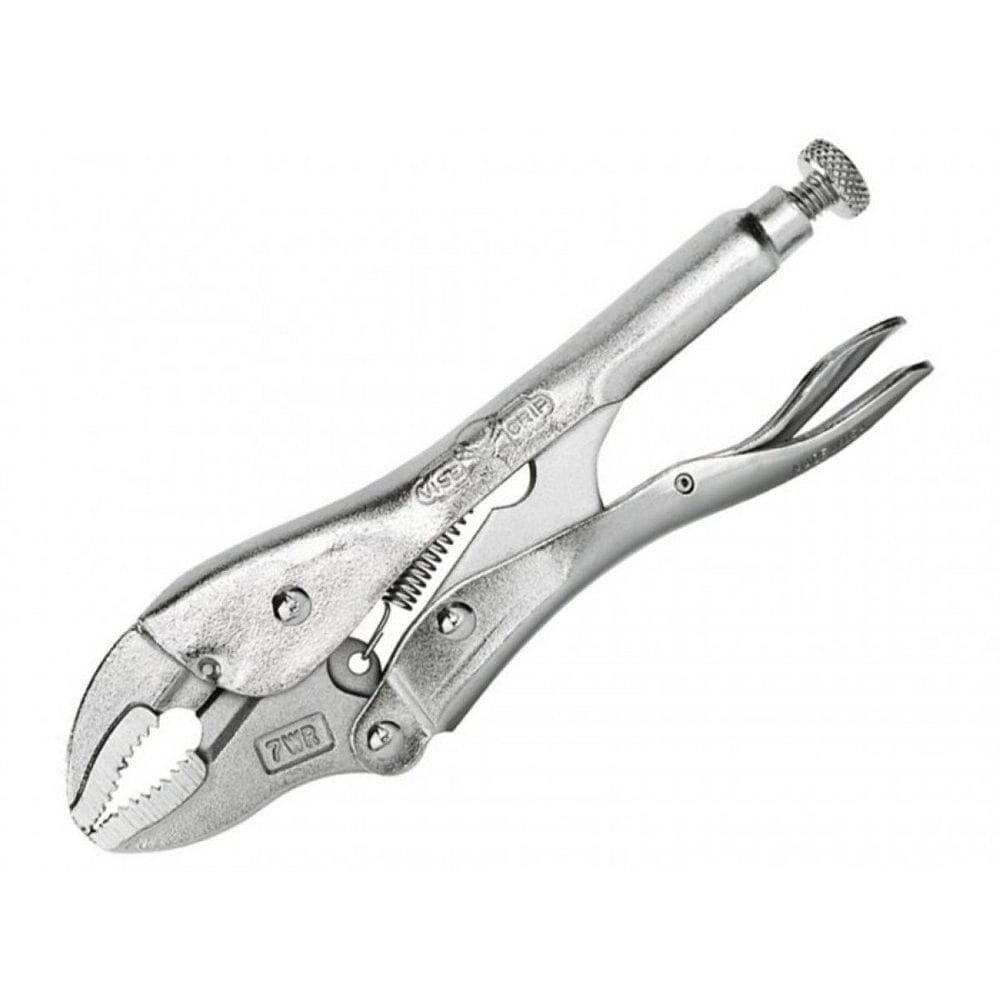 Alicate de travamento IRWIN Vise Grip, mandíbula curva de 7 polegadas com cortador