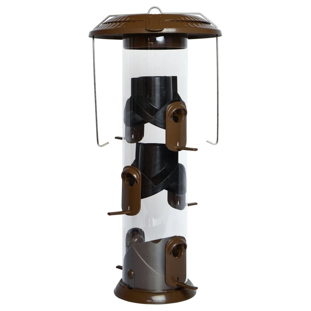 Alimentador de pássaros Nature`s Way WMFFB-19 Funnel Flip Top Bronze