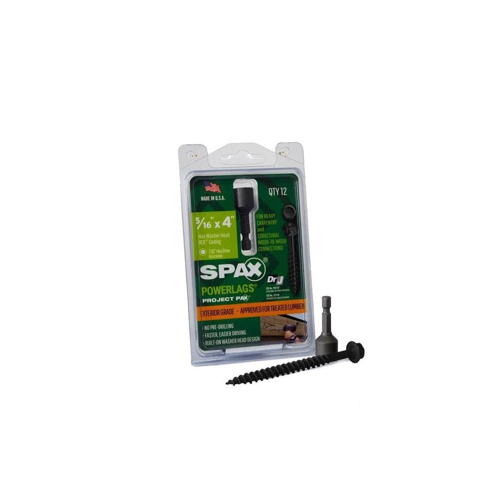 Parafuso de retenção SPAX 5/16”x10 cm, cabeça de lavadora, revestimento HCR